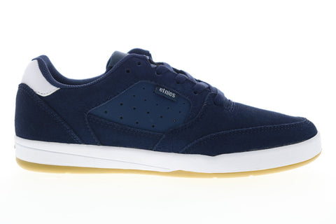 Etnies Veer 4101000516478 Mens Blue Suede Skate Inspired Sneakers Shoes