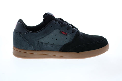 Etnies Veer 4101000516566 Mens Gray Suede Skate Inspired Sneakers Shoes 