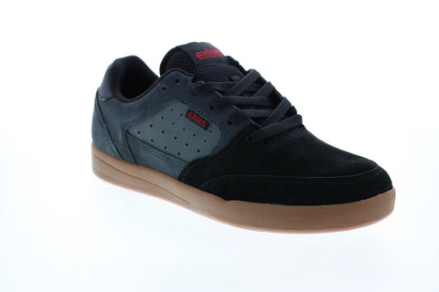 Etnies Veer 4101000516566 Mens Gray Suede Skate Inspired Sneakers Shoes 