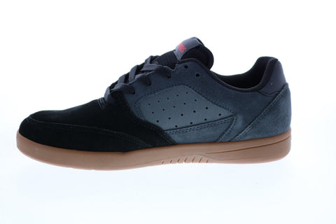 Etnies Veer 4101000516566 Mens Gray Suede Skate Inspired Sneakers Shoes 