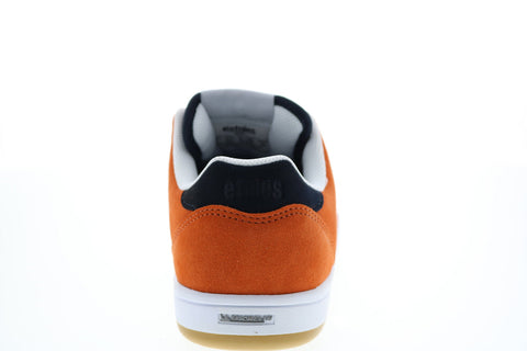 Etnies Veer 4101000516811 Mens Orange Suede Skate Inspired Sneakers Shoes