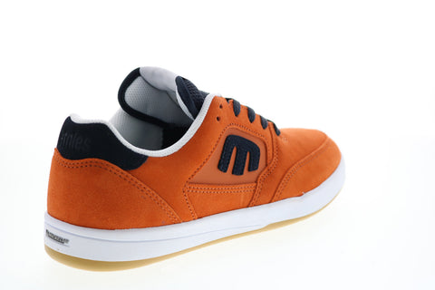 Etnies Veer 4101000516811 Mens Orange Suede Skate Inspired Sneakers Shoes