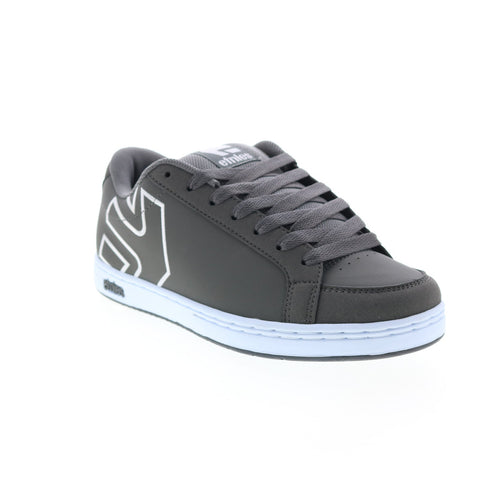 Etnies Kingpin 2 4101000519020 Mens Gray Nubuck Skate Sneakers Shoes