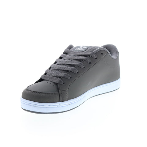 Etnies Kingpin 2 4101000519020 Mens Gray Nubuck Skate Sneakers Shoes