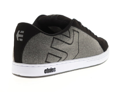 Etnies Kingpin 2 4101000519581 Mens Gray Canvas Athletic Skate Shoes