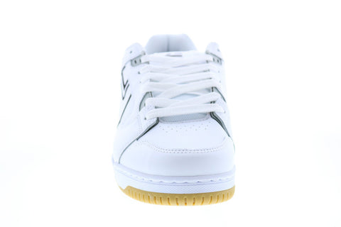 Etnies Faze 4101000537115 Mens White Leather Skate Inspired Sneakers Shoes