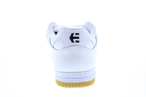 Etnies Faze 4101000537115 Mens White Leather Skate Inspired Sneakers Shoes