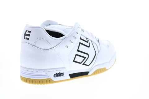 Etnies Faze 4101000537115 Mens White Leather Skate Inspired Sneakers Shoes