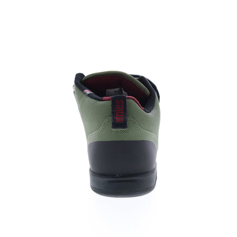 Etnies Culvert Mid 4101000541310 Mens Green Leather Skate Sneakers Shoes