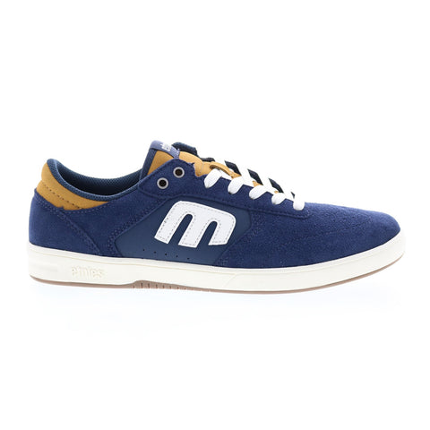 Etnies Windrow 4101000551501 Mens Blue Suede Skate Inspired Sneakers Shoes