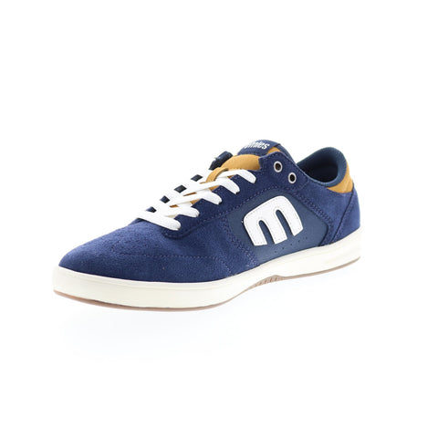 Etnies Windrow 4101000551501 Mens Blue Suede Skate Inspired Sneakers Shoes