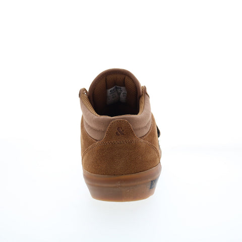 Etnies Windrow Vulc Mid Andy Anderson Mens Brown Suede Skate Sneakers Shoes