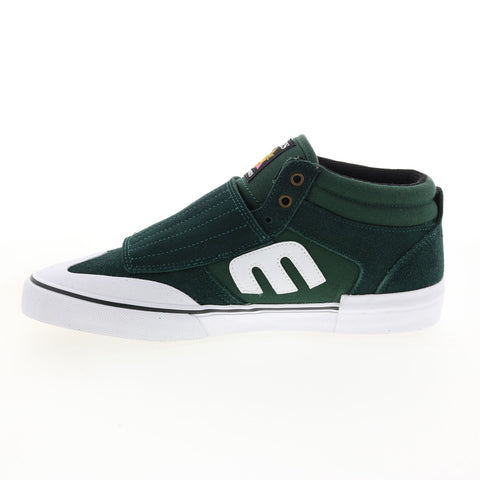 Etnies Windrow Vulc Mid 4101000557311 Mens Green Suede Skate Sneakers Shoes