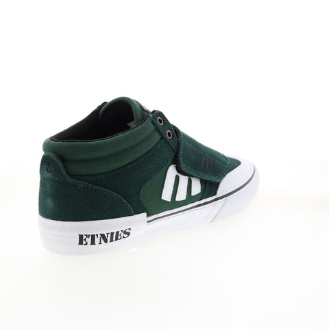 Etnies Windrow Vulc Mid 4101000557311 Mens Green Suede Skate Sneakers Shoes