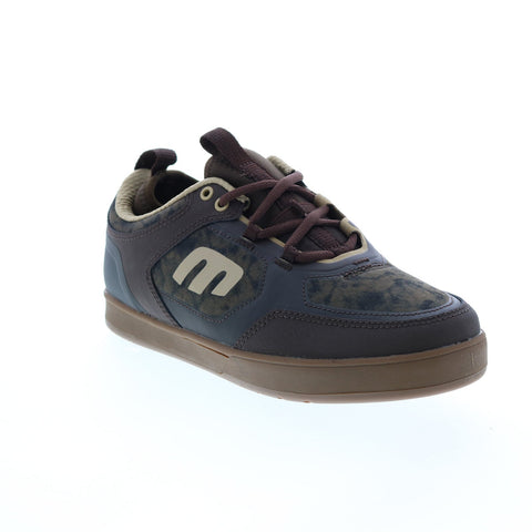 Etnies Camber Pro 4101000559214 Mens Brown Leather Skate Sneakers Shoes