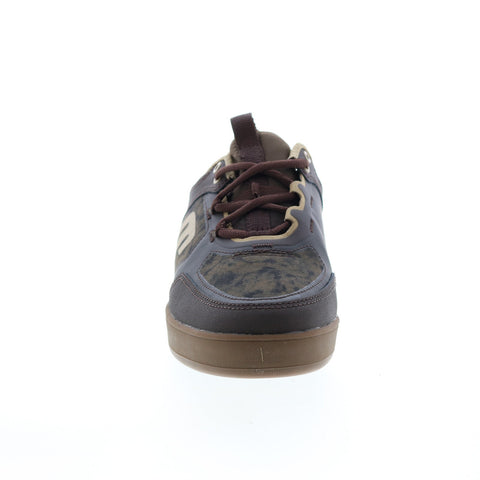 Etnies Camber Pro 4101000559214 Mens Brown Leather Skate Sneakers Shoes