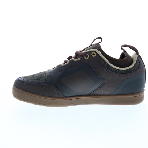 Etnies Camber Pro 4101000559214 Mens Brown Leather Skate Sneakers Shoes