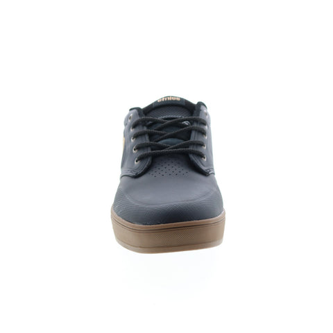 Etnies Semenuk Pro 4101000537544 Mens Black Leather Skate Sneakers Shoes