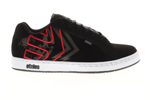 Etnies Metal Mulisha Fader Mens Black Nubuck Skate Sneakers Shoes