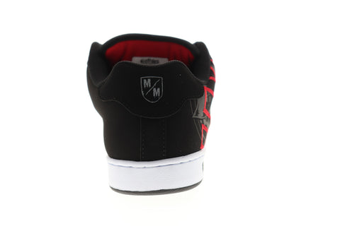 Etnies Metal Mulisha Fader Mens Black Nubuck Skate Sneakers Shoes