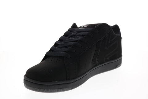 Etnies Metal Mulisha Fader 2 Mens Black Suede Skate Inspired Sneakers Shoes