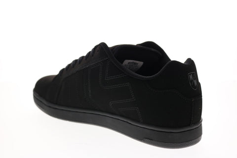 Etnies Metal Mulisha Fader 2 Mens Black Suede Skate Inspired Sneakers Shoes