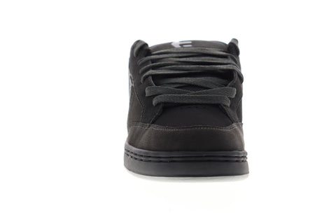 Etnies Metal Mulish Swivel Mens Black Suede Low Top Lace Up Skate Sneakers Shoes