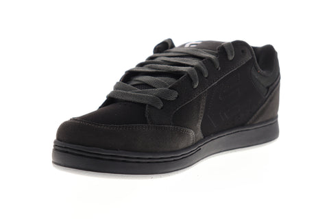 Etnies Metal Mulish Swivel Mens Black Suede Low Top Lace Up Skate Sneakers Shoes
