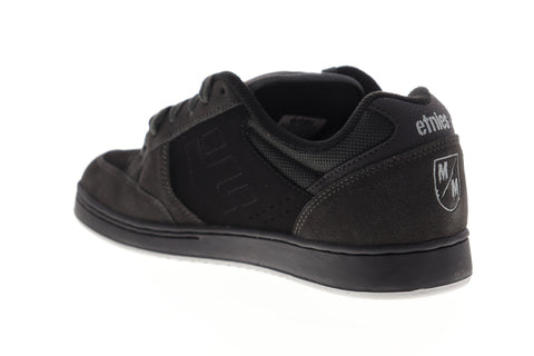 Etnies Metal Mulish Swivel Mens Black Suede Low Top Lace Up Skate Sneakers Shoes