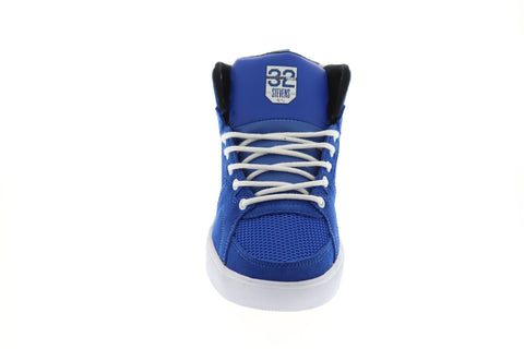 Etnies Harrison Htw X 32 Mens Blue Suede & Mesh Athletic Lace Up Skate Shoes