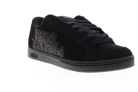Etnies Metal Mulisha Kingpin 4107000550004 Mens Black Athletic Skate Shoes