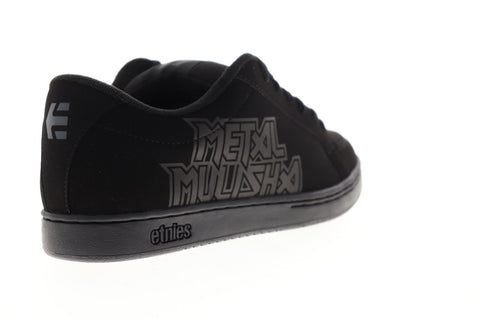 Etnies Metal Mulisha Kingpin 4107000550004 Mens Black Athletic Skate Shoes