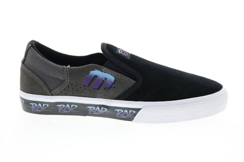 Etnies Marana Slip X Rad Mens Black Suede Collaboration & Limited Sneakers Shoes