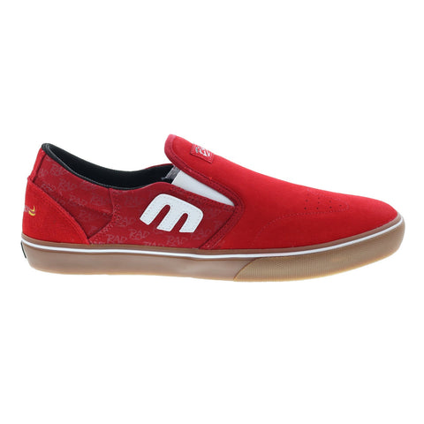 Etnies Marana Slip X Rad Mens Red Suede Lifestyle Sneakers Shoes