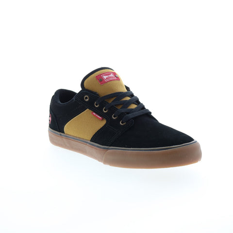 Etnies Barge LS X Indy Mens Black Canvas Skate Inspired Sneakers Shoes