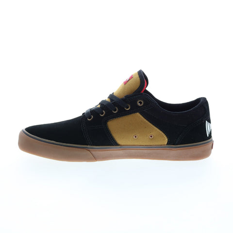Etnies Barge LS X Indy Mens Black Canvas Skate Inspired Sneakers Shoes