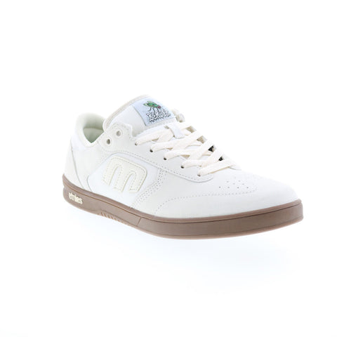 Etnies Windrow X Bones Mens Beige Suede Skate Inspired Sneakers Shoes