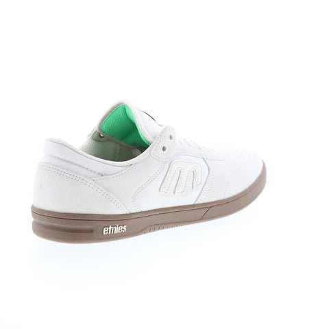 Etnies Windrow X Bones Mens Beige Suede Skate Inspired Sneakers Shoes