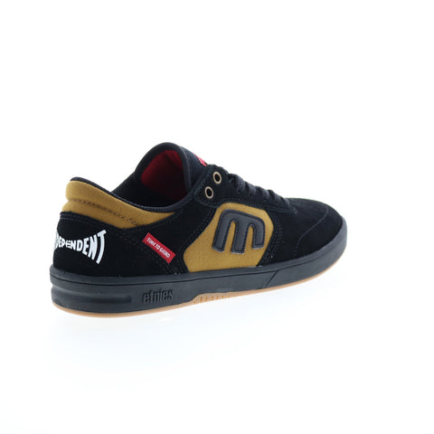 Etnies Windrow X Indy Mens Black Suede Skate Inspired Sneakers Shoes