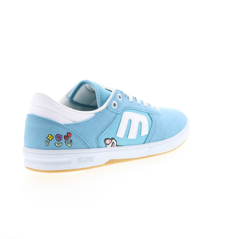 Etnies Windrow Worful X Sheep Mens Blue Suede Skate Inspired Sneakers Shoes