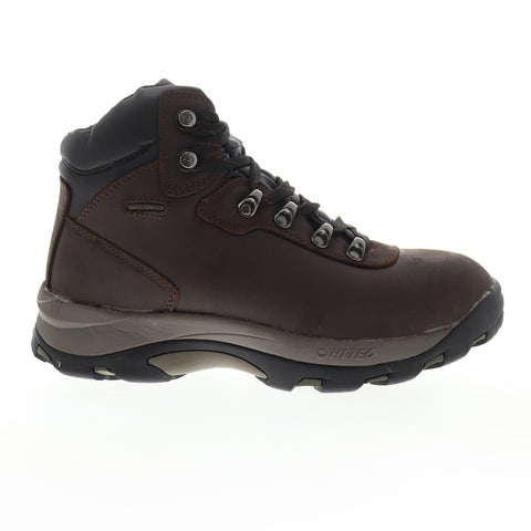 Hi-Tec Altitude IV Waterproof Mens Brown Wide Leather Hiking Boots Shoes