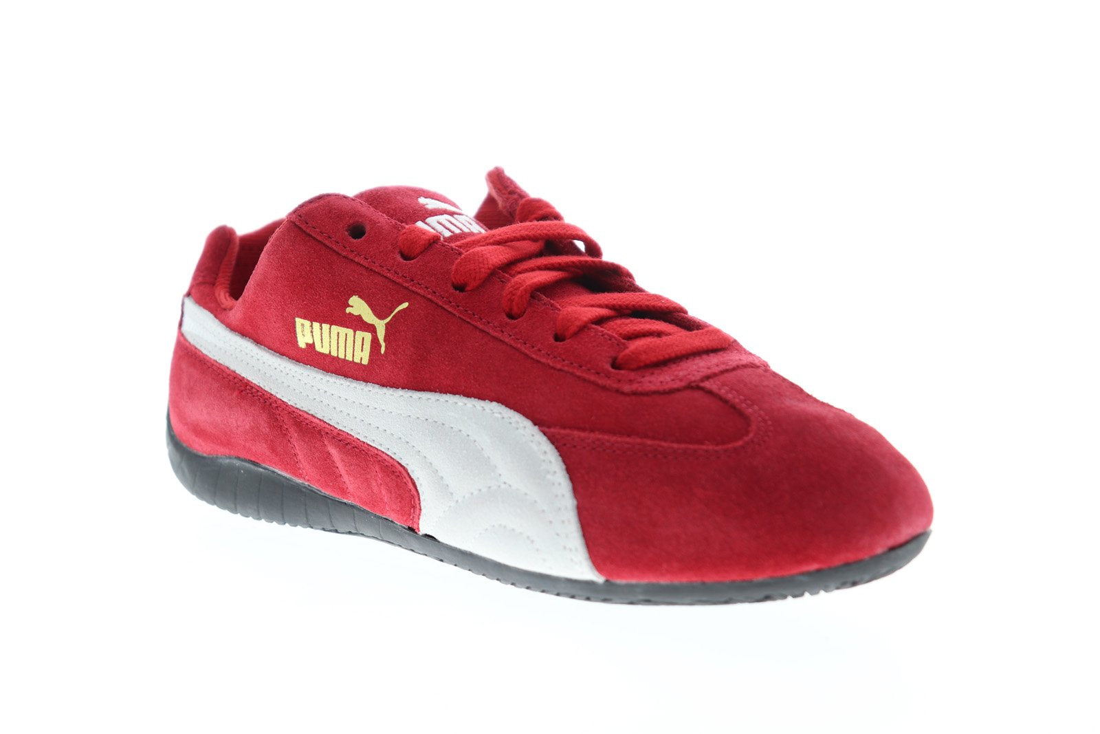 component Bedankt Slepen Puma Speed Cat 41730201 Mens Red Suede Low Top Lace Up Lifestyle Sneak -  Ruze Shoes