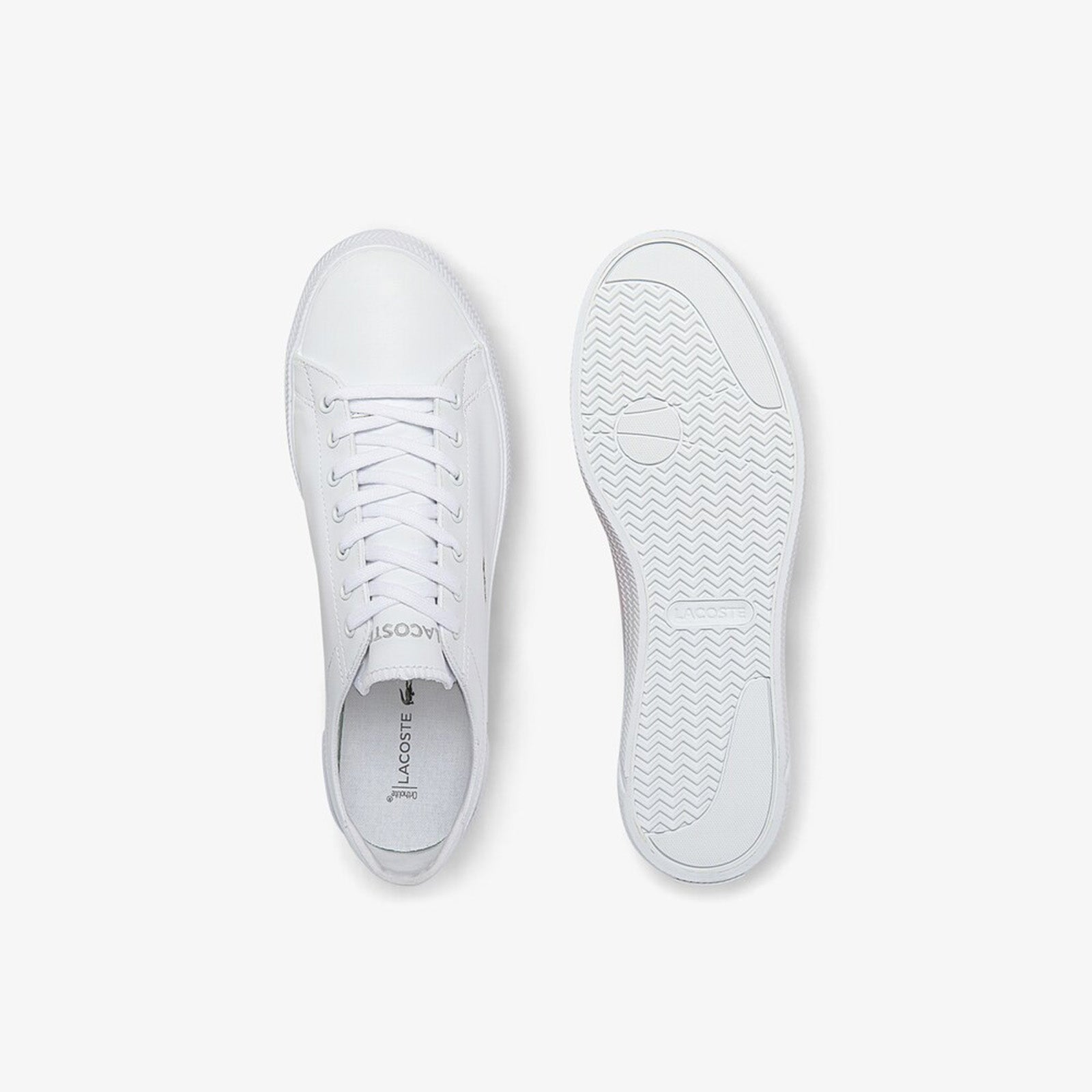 Lacoste Gripshot Bl21 1 CMA Mens White Leather Lifestyle 