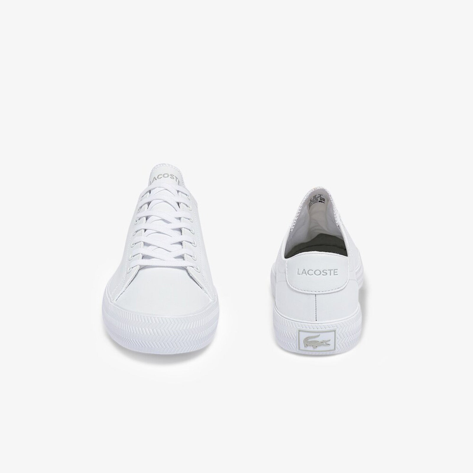 Lacoste Gripshot BL21 1 White Leather Sneakers Lacoste Gripshot Bl21 1 CMA Mens White Leather Lifestyle  main image 2