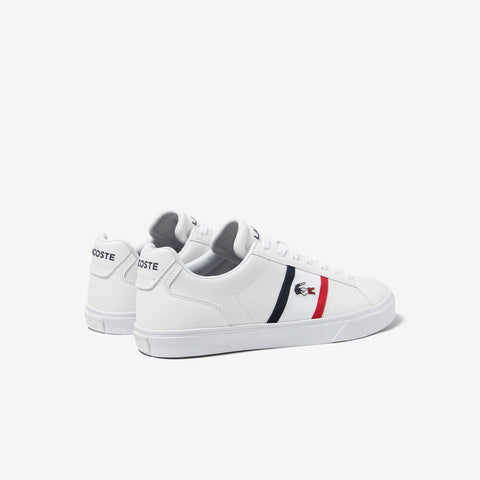 Lacoste Lerond Pro Tri 123 1 CMA Mens White Lifestyle Sneakers Shoes