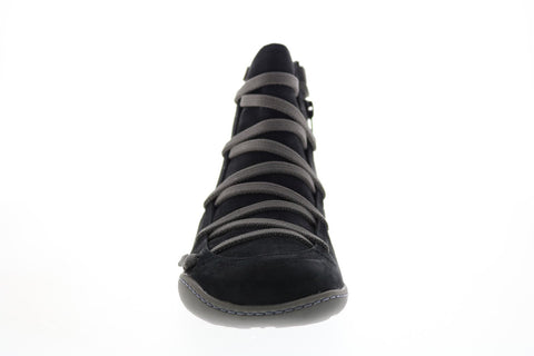 Camper Peu Cami 46104-098 Womens Black Suede Lace Up Euro Sneakers Shoes