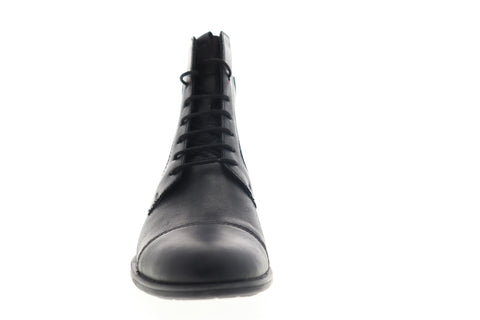 Camper Mil 46503-035 Womens Black Leather Lace Up Casual Dress Boots
