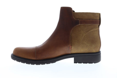 Camper Mil 46616-002 Womens Brown Leather Casual Dress Boots Shoes