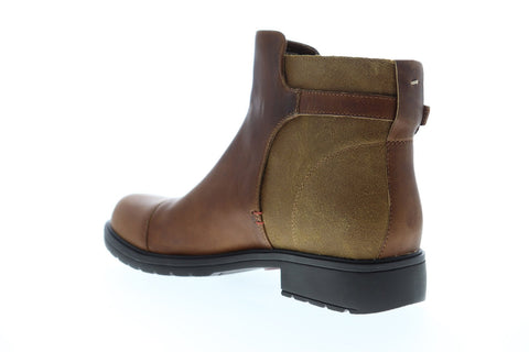 Camper Mil 46616-002 Womens Brown Leather Casual Dress Boots Shoes