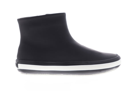 Camper Portol 46622-026 Womens Black Leather High Top Euro Sneakers Shoes
